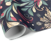 Belos Motivos de Natal Geschenkpapier (Rolleneckpunkt)