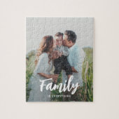 Beloved Caption Personalisiertes Foto Puzzle (Vertikal)