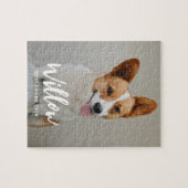 Beloved Caption Personalisiertes Foto Puzzle (Horizontal)