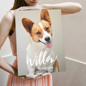 Beloved Caption Personalisiertes Foto Wrapped Canv Leinwanddruck