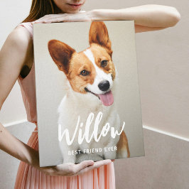 Beloved Caption Personalisiertes Foto Wrapped Canv Leinwanddruck