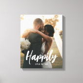 Beloved Caption Personalisiertes Foto Wrapped Canv Leinwanddruck (Vorderseite)