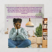 Beloved Hearts, Your Light Remains Postkarte (Vorne/Hinten)