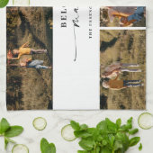 Beloved Mama Mama Happy Mother Day Foto Collage Geschirrtuch (Gefaltet)