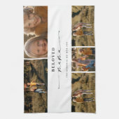 Beloved Mama Mama Happy Mother Day Foto Collage Geschirrtuch (Vertikal)