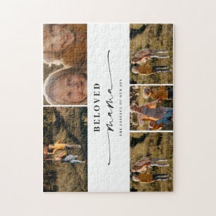 Beloved Mama Mama Happy Mother Day Foto Collage Puzzle