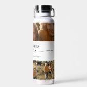 Beloved Mama Mama Happy Mother Day Foto Collage Trinkflasche (Rückseite)