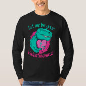Beloved P Initial Let me by your Valentines Day Di T-Shirt (Vorderseite)