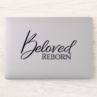 Beloved Reborn Black Vinyl Sticker
