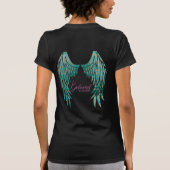 Beloved Reborn Psalm 91:11 Angel Scripture Bibel T-Shirt (Rückseite)