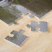 Belper Ostmühle und Wehr in Derbyshire-Foto Puzzle (Seite)