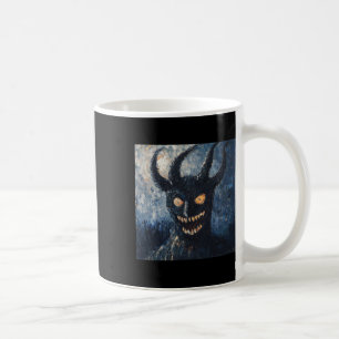 Belphegor Post-Impressionist Painting Style Sticke Kaffeetasse