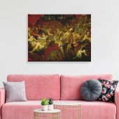 Belsazar-Fest Leinwanddruck (Insitu (Wohnzimmer))