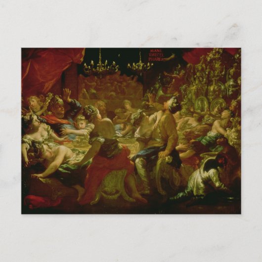 Belsazar-Fest Postkarte (Vorderseite)