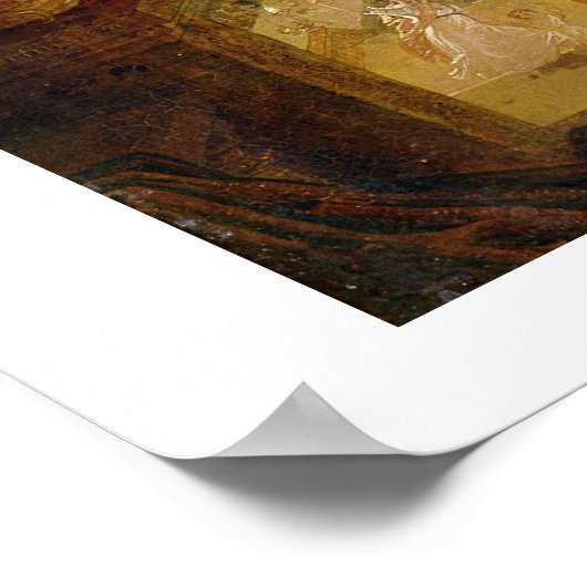 Belshazzar's Feast (oil on canvas) Poster (Ecke)