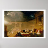 Belshazzar's Feast (oil on canvas) Poster (Vorne)