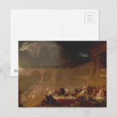 Belshazzars Fest Postkarte (Vorne/Hinten)