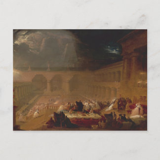 Belshazzars Fest Postkarte