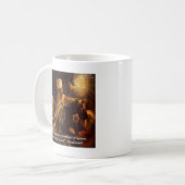 Belshazzars Fest- und Umarmungsquote Kaffeetasse (Vorderseite Links)