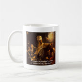 Belshazzars Fest- und Umarmungsquote Kaffeetasse (Links)