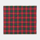 Belshes Plaid Fleecedecke (Vorderseite (Horizontal))