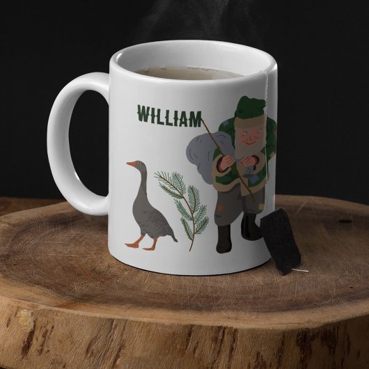 Belsnickel Cartoon Personalisiert Weihnachten Kaffeetasse