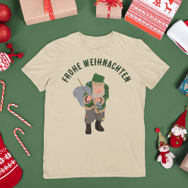 Belsnickel Cartoon Personalisiert Weihnachten T-Shirt