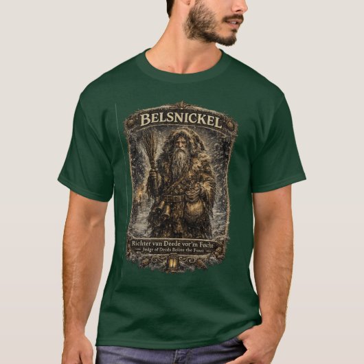 Belsnickel Pennsylvania Dutch Christmas Folklore  T-Shirt (Vorderseite)