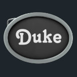 Belt Buckle Duke Ovale Gürtelschnalle<br><div class="desc">Belt Buckle Duke</div>