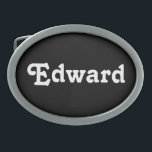 Belt Buckle Edward Ovale Gürtelschnalle<br><div class="desc">Belt Buckle Edward</div>