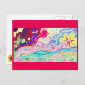 Beltaine Fantasy / Dream Art Postkarte 2 (Vorne/Hinten)