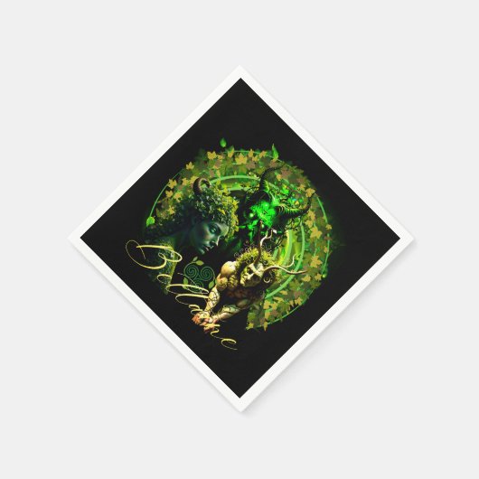 Beltaine Serviette (Ecke)