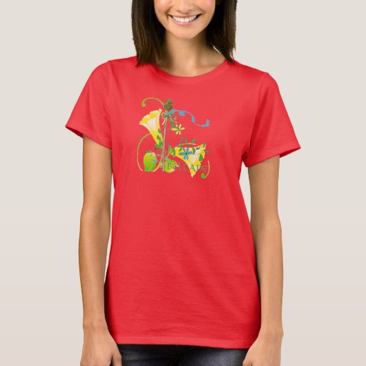 Beltane Blume T-Shirt (Vorderseite)