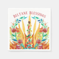 Beltane Bright Summer Maypole Wicca Sabbat Party