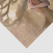 Beltane Fee mit Schmetterlingen Seidenpapier (Ausschnitt)