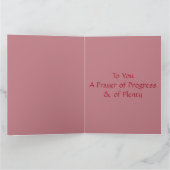 Beltane Feuer in Multicolor Karte (Innenseite)