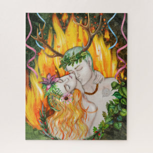 Beltane Fire God and Goddedes Puzzle
