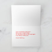 "Beltane Grüße " Karte (Innenseite)