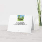 "Beltane Grüße " Karte (Rückseite)