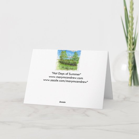 "Beltane Grüße " Karte (Rückseite)