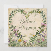 Beltane Holiday Greeting Karte (Vorderseite)