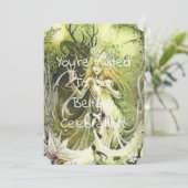 Beltane horrte Gott und Göttin Einladung (Stehend Vorderseite)