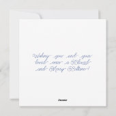 Beltane Maypole Floral Summer Begins Sabbat Feiertagskarte (Rückseite)