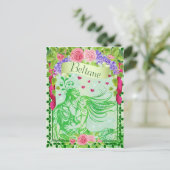 Beltane Pagan Fantasy Postcard Postkarte (Stehend Vorderseite)