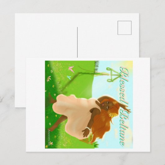 Beltane Postkarte (Vorne/Hinten)