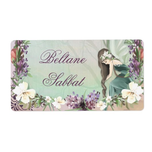 Beltane Sabbat Labels (Vorne)