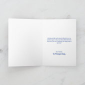 Beltane Segnungen Farbenfrohe Blumenfeuer und Mayp Karte (Innenseite)