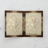 Beltane Sun Sprite-Gruß-Karte Karte (Innenseite)