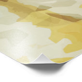 Belted Kingfisher am Rivers Edge Abstrakt Fotodruck (Ecke)