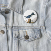 Belted Kingfisher by John James Audubon, Bird Button (Beispiel)